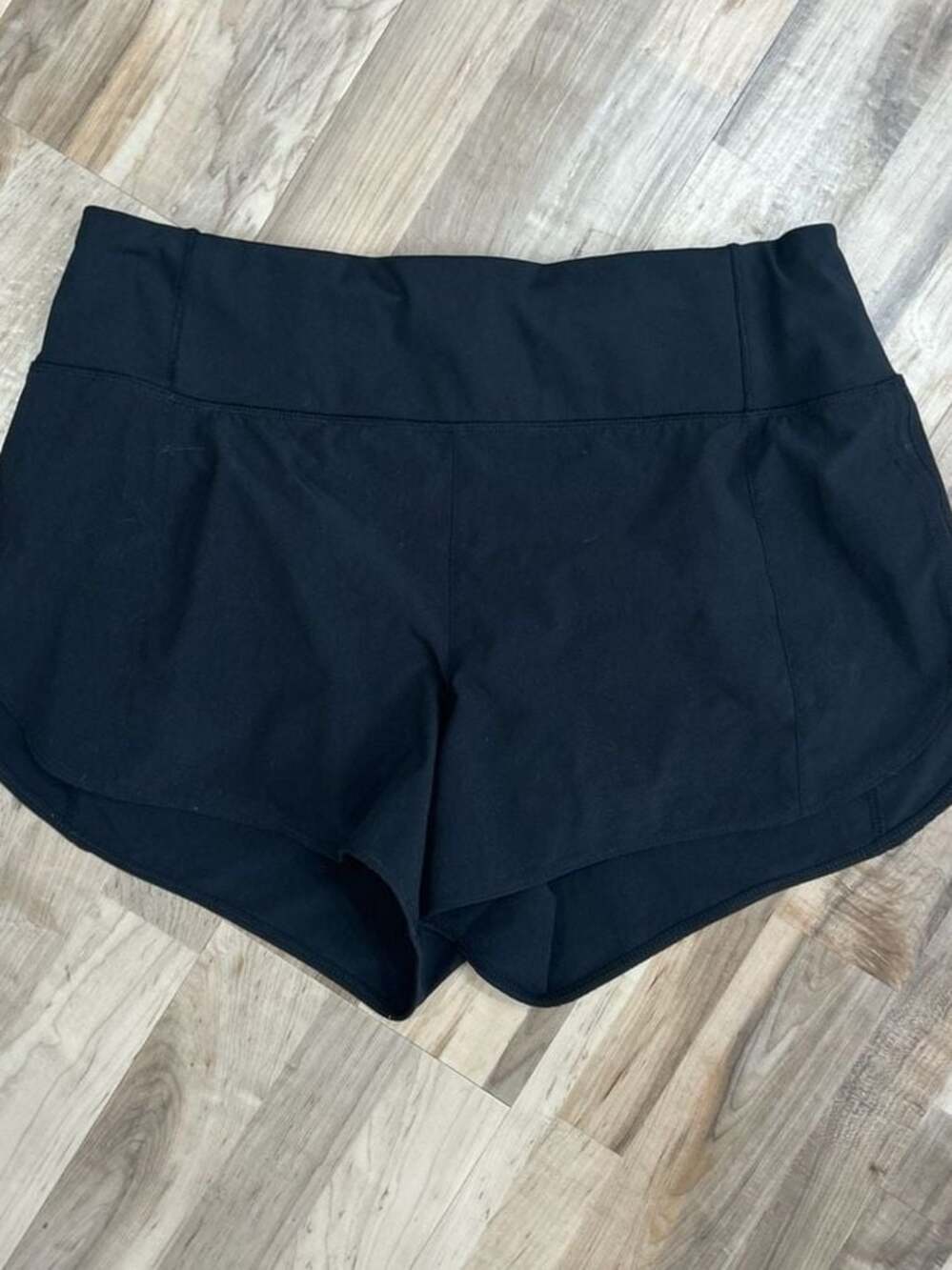 Athleta Ultimate Stash Running Shorts Black